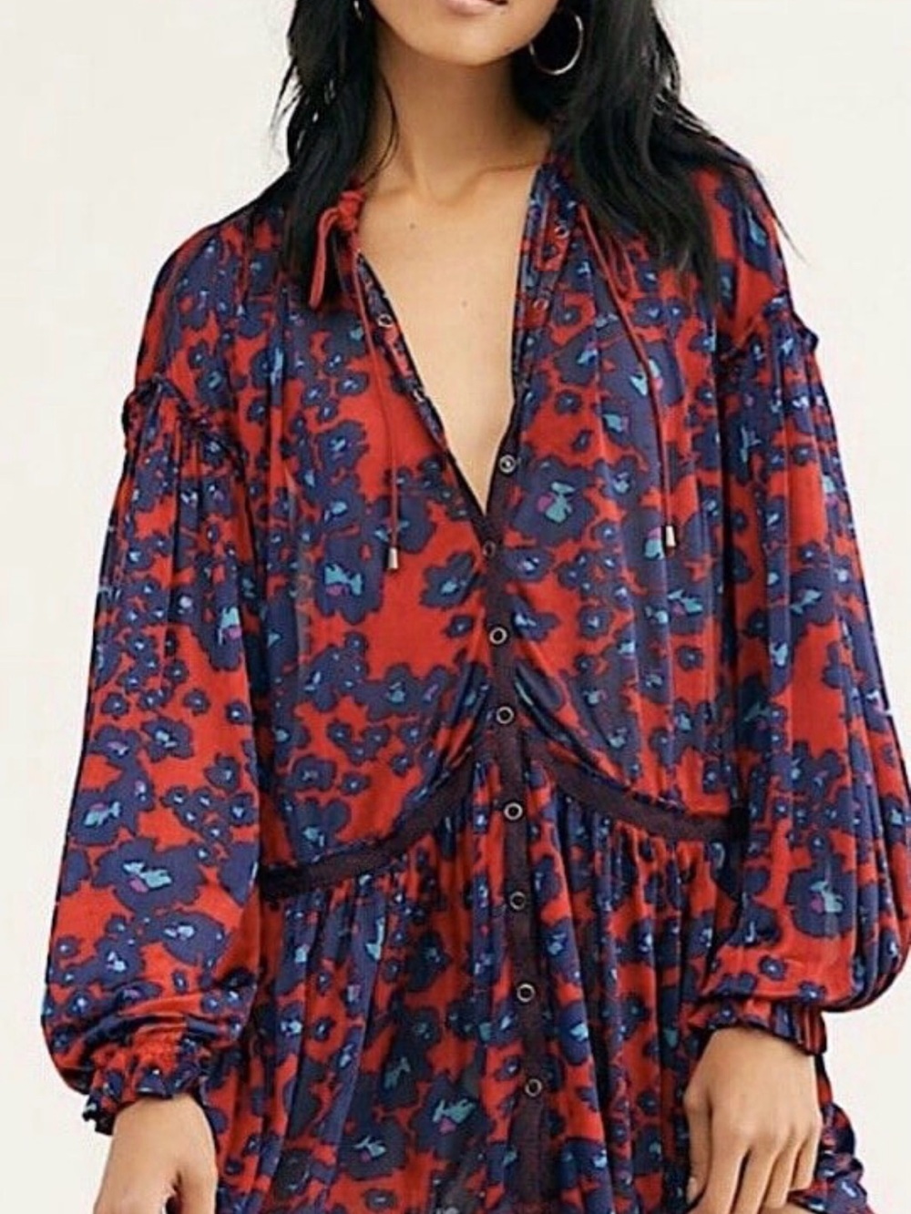 Free People Love Letter Tunic/Mini Dress M